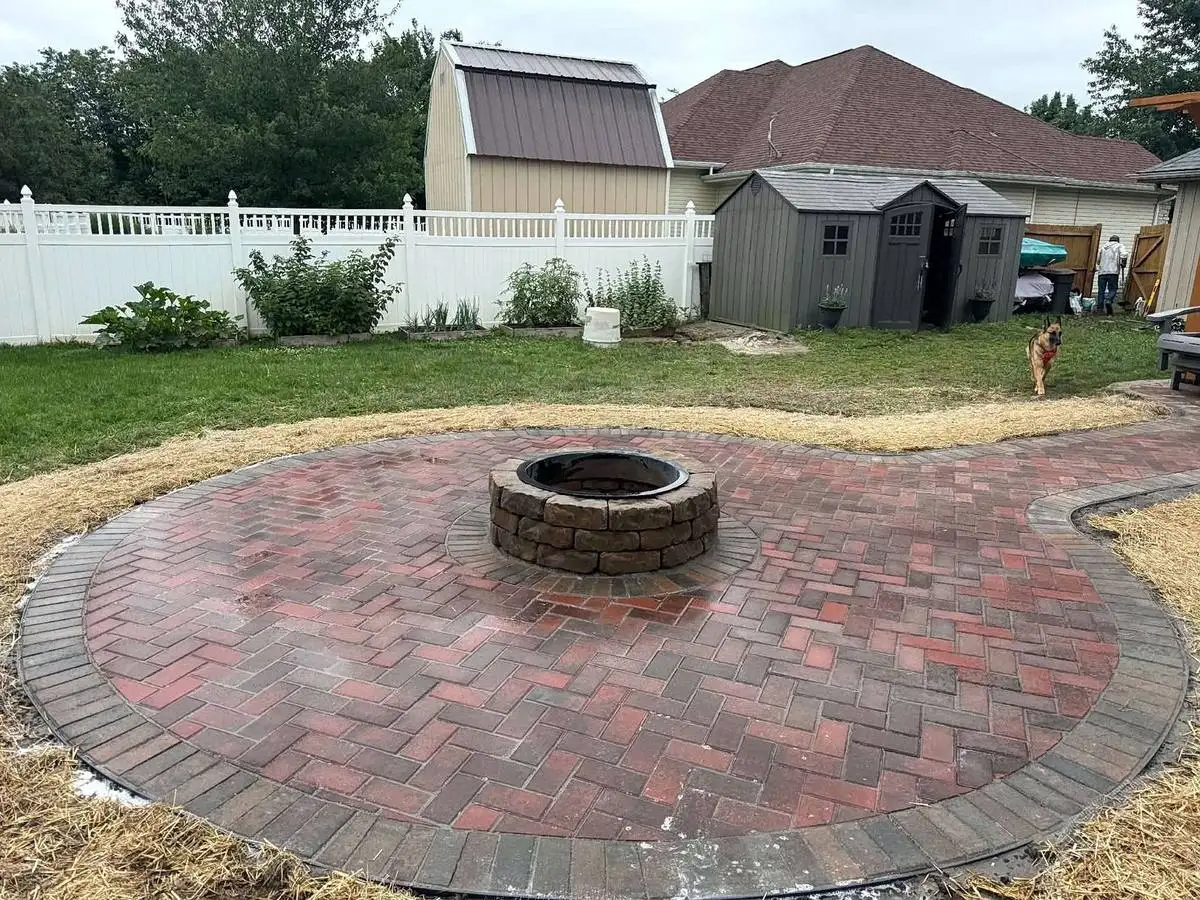Holy Grounds landscaping work at a residential property